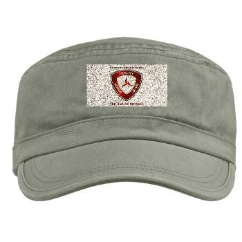 HB3MD - A01 - 01 - Headquarters Bn - 3rd MARDIV with Text - Military Cap